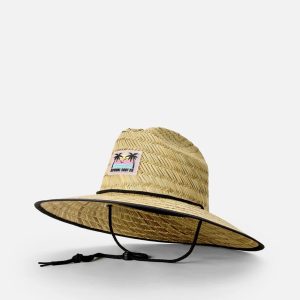 SOMBRERO RIP CURL MIXED STRAW SUN NATURAL PINK