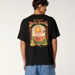 CAMISETA RIP CURL BELLS PRO 26 EVENT BLACK