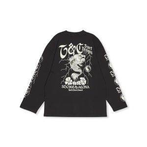 CAMISETA MANGA LARGA TOWN&COUNTRY KOï LIGHTNING FATIGUE BLACK