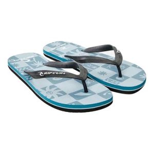 CHANCLAS RIP CURL BLOOM OPEN GREY BLUE