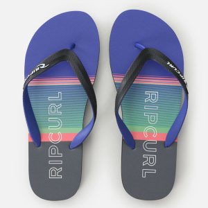 CHANCLAS RIP CURL BREAKERS BLOOM OPEN ICE BLUE