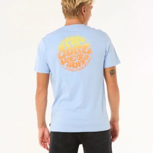 CAMISETA RIP CURL WETTY PASSAGE ICON ICE BLUE