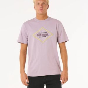 CAMISETA RIP CURL SURF REVIVAL SMOKEY GRAPE