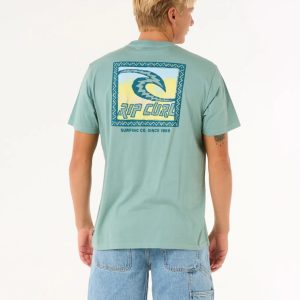 CAMISETA RIP CURL RAW ENERGY BLUE LAGGON