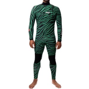 NEOPRENO “JANGA” JANGLE ZEBRA GUYS GREEN 4/3mm