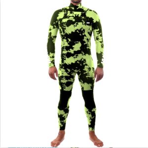 NEOPRENO “JANGA” SMOKE FULL SUIT TEAM EDITION LIME GREEN 2/2mm
