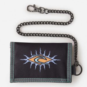 CARTERA RIP CURL KIDS CHAIN SURF BLACK GREEN