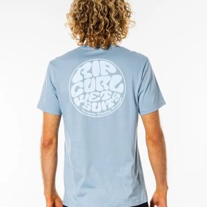 CAMISETA RIP CURL WETSUIT ICON BLUE GUM