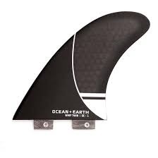 QUILLAS O&E WHIP TWIN FIN GLASS FIBER