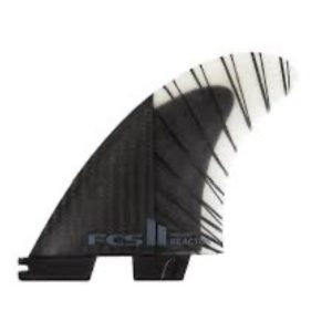 QUILLAS FCS II REACTOR PC CARBÓN 3 FINS BLACK CHARCOAL TALLA L
