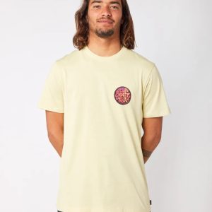 CAMISETA RIP CURL PASSAGE VINTAGE YELLOW