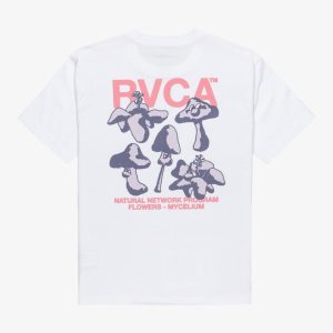CAMISETA RVCA NATURAL NETWORK WHITE