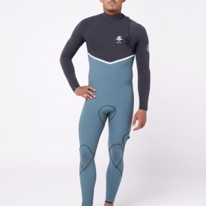 NEOPRENO RIP CURL E-BOMB 3/2MM Z/FREE MUTED GREEN