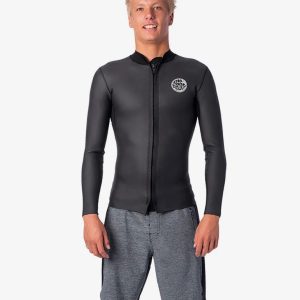 CHAQUETILLA RIP CURL CREMALLERA BLACK