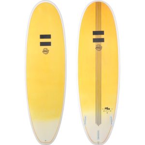 TABLA INDIO ENDURANCE PLUS BANANA CARBON EPOXY 3 FINS FUTURE 5’10 x 21 7/8 x 2 7/8 42’90L