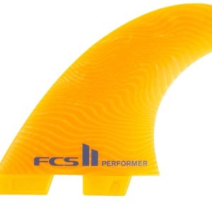 QUILLAS FCS II PERFORMER NEO GLASS MANGO 3 FINS TALLA L