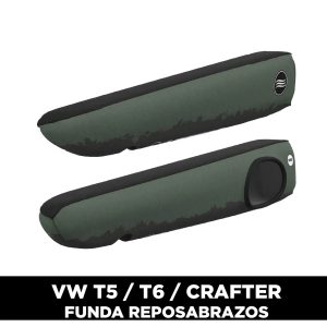 FUNDA “GLASSY” REPOSABRAZOS VERDE ARMY (VW T5,T6, CRAFTER)