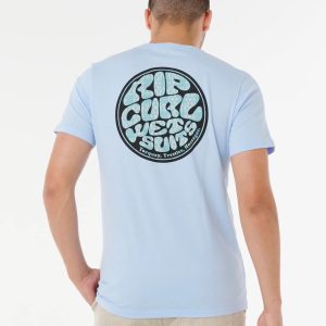 CAMISETA RIP CURL WETTIE PASSAGE ICON BLUE WIND