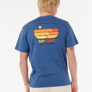 CAMISETA RIP CURL SURF REVIVAL LINED LIGHT NAVY