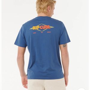 CAMISETA RIP CURL SURF REVIVAL DECAL LIGHT NAVY
