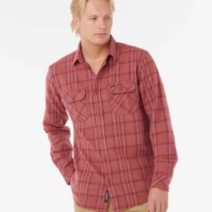 CAMISA RIP CURL GRIFFIN FLANNEL APPLE BUTTER