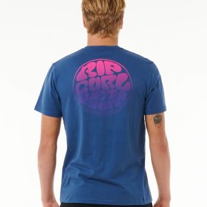CAMISETA RIP CURL WETSUIT ICON WHASED NAVY
