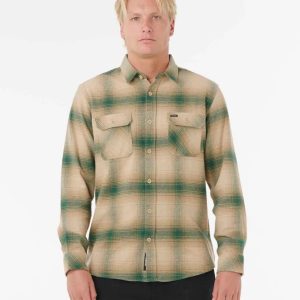 CAMISA RIP CURL CLASSIC SURF FLANNE KHAKI