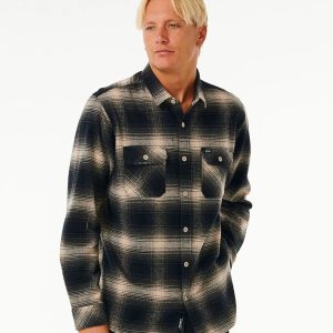 CAMISA RIP CURL CLASSIC SURF FLANNE TAUPE