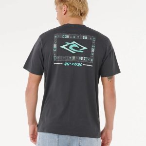 CAMISETA RIP CURL LEGACY WASHED BLACK