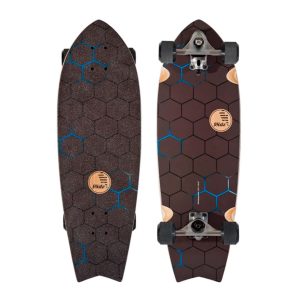 SURFSKATE SLIDE FISH HONEY 32”