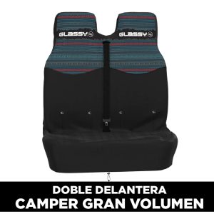 FUNDA SILLÓN “GLASSY” IMPERMEABLE FIJI DOBLE DELANTERA CAMPER GRAN VOLUMEN  (FIAT DUCATO,IVECO DAILY,SPRINTER,MOVANO,CRAFTER,MASTER)